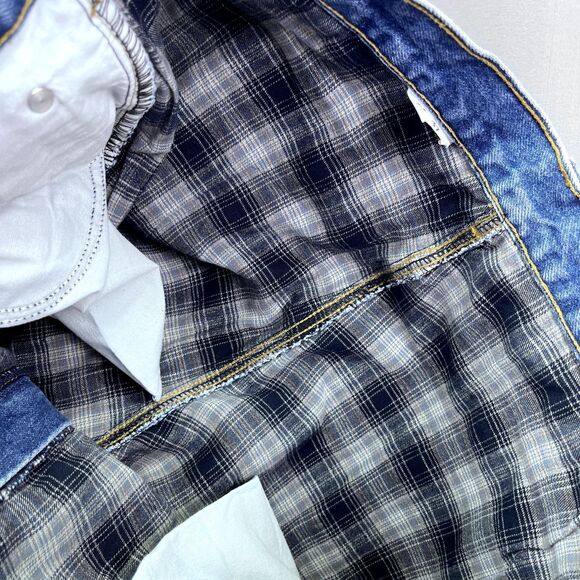 Vintage Carhartt Jeans B17 Relaxed Fit Blue Mens 38 Denim Zip Logo - Picture 12 of 16